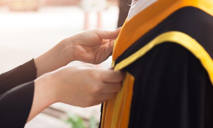 Masters Graduation Gown