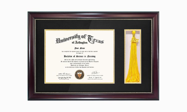 Diploma Frame With Tassel