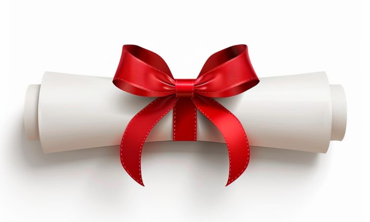 graduation gift certificate